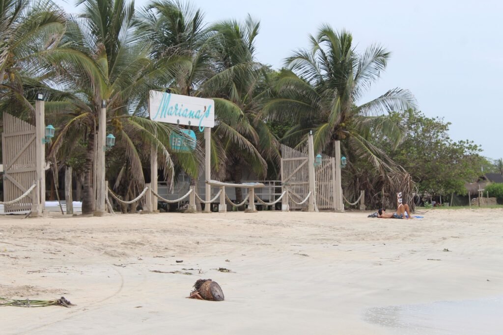 Cartagena beach Caribbean