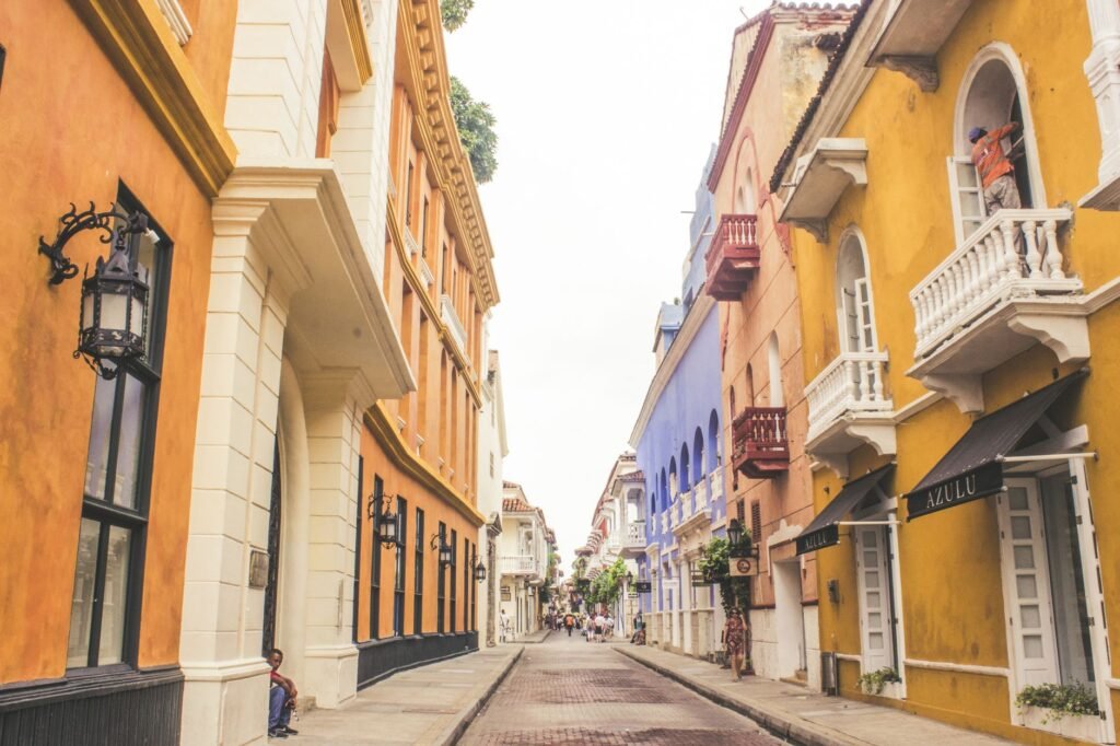 cartagena walled city streets